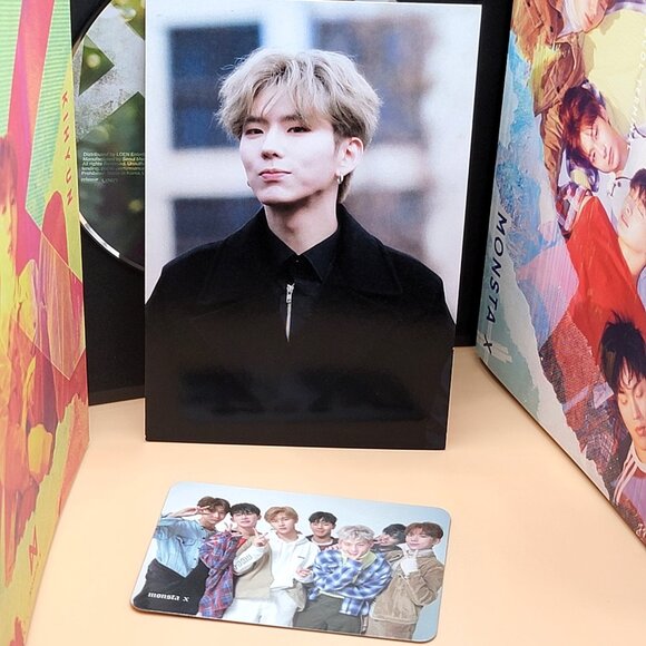Code by Monsta X (CD, 2017) Protocol Terminal w/ Photo Card & Playing Card VG - Picture 7 of 8